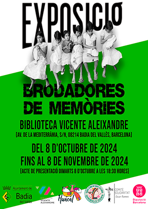 cartell expo bordadoras Badia